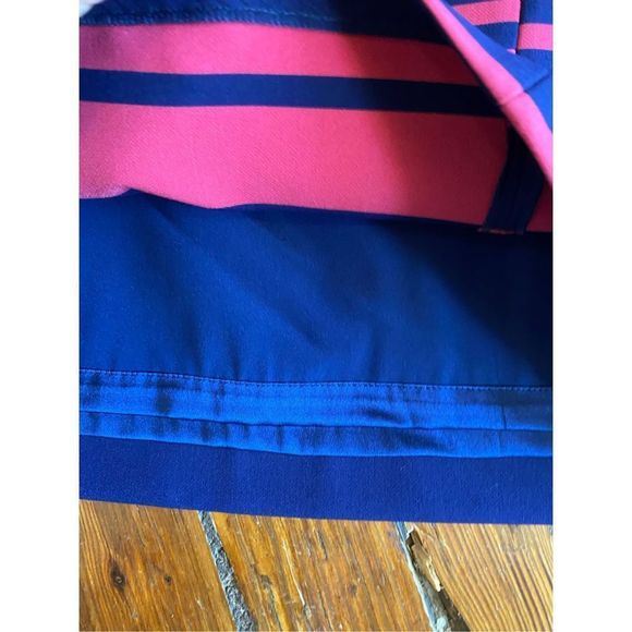 THAKOON ADDITION 🐾 NWT STRIPED MINI SKIRT Pink Blue Stripe Size 4, MSRP $350 - Picture 3 of 7